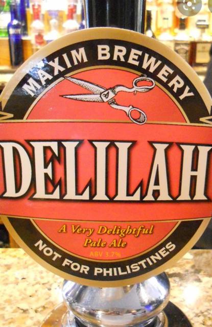 Delilah 3.7%, Maxim Brewery, England