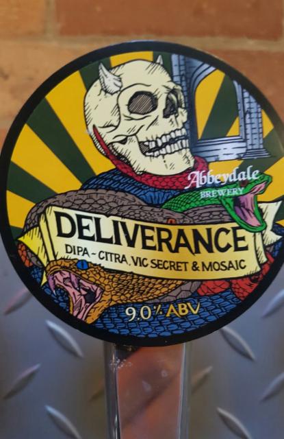 Deliverance:DIPA- Vic Secret & Mosaic 9.0%, Abbeydale Brewery, England