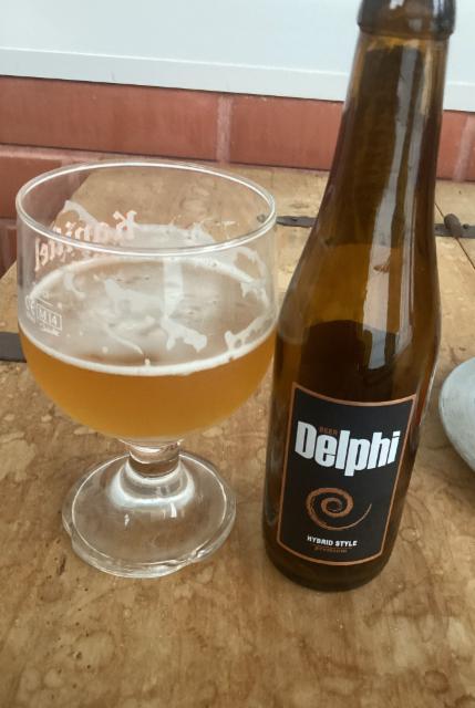 Delphi hybrid style 4.8%, Elixi Microbrewery, Greece