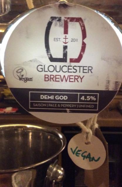 Demi God 4.5%, Gloucester Brewery, England