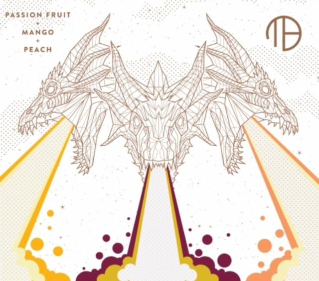Demihydra | Passion Fruit Mango Peach 5.0%, Mortalis Brewing Co., United States