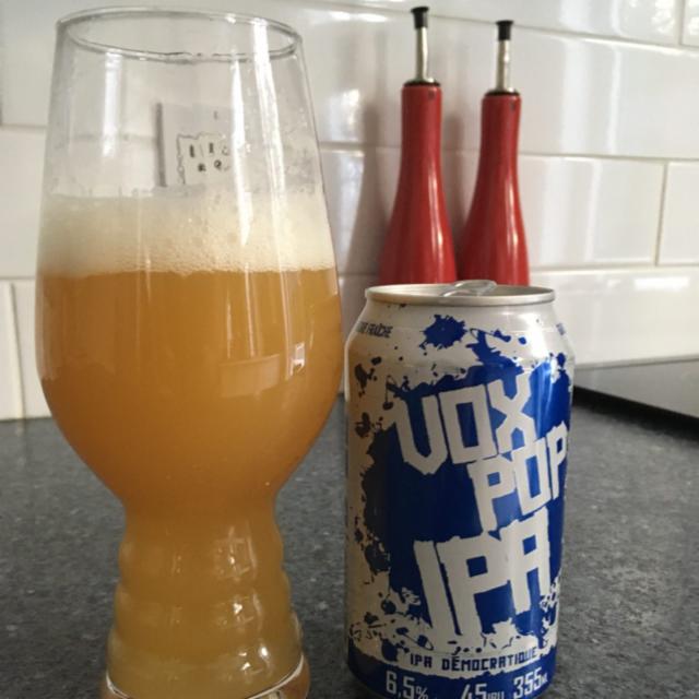 Démocratique IPA 6.5%, Microbrasserie Vox Populi (Groupe Glutenberg), Canada