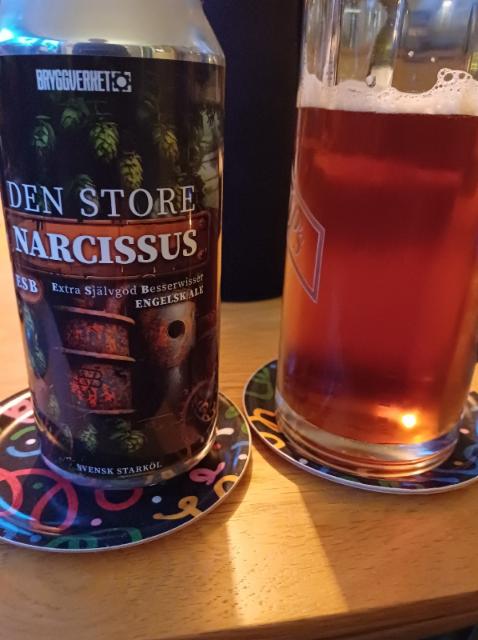 Den store Narcissus 5.2%, Bryggverket, Sweden