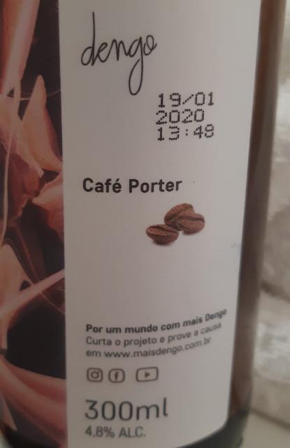 Dengo Café Porter 4.8%, Cervejaria Ashby, Brazil