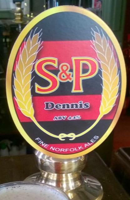Dennis 4.2%, S & P Brewery, England
