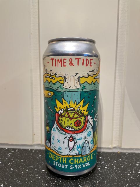 Depth Charge Stout 5.9%, Time & Tide Brewing, England