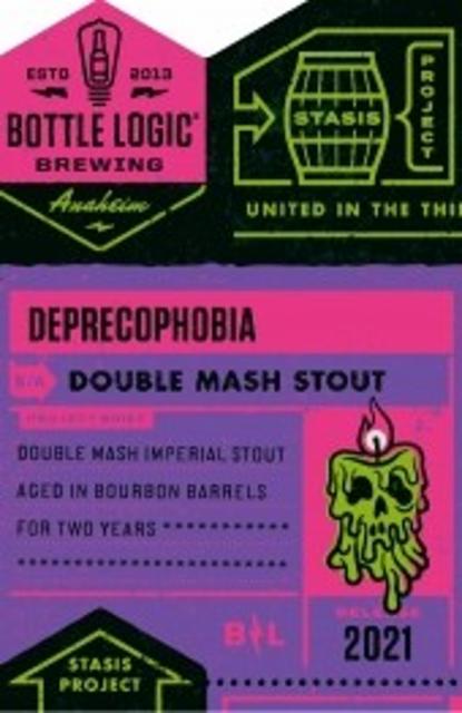 Deprecophobia 2021 13.6%, Bottle Logic Brewing, United States