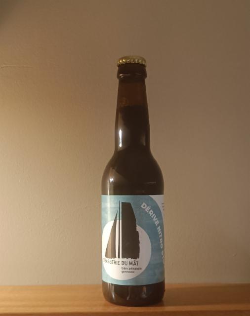 Dérive Nitro Stout 4.0%, Brasserie du Mât, Switzerland