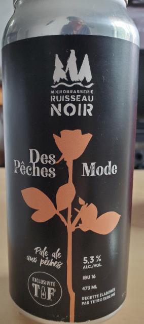 Des Peches Mode 5.3%, Ruisseau Noir, Canada