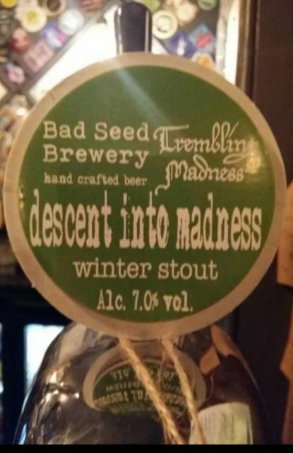 Descent Into Madness 7.0%, Bad Seed Brewery, England