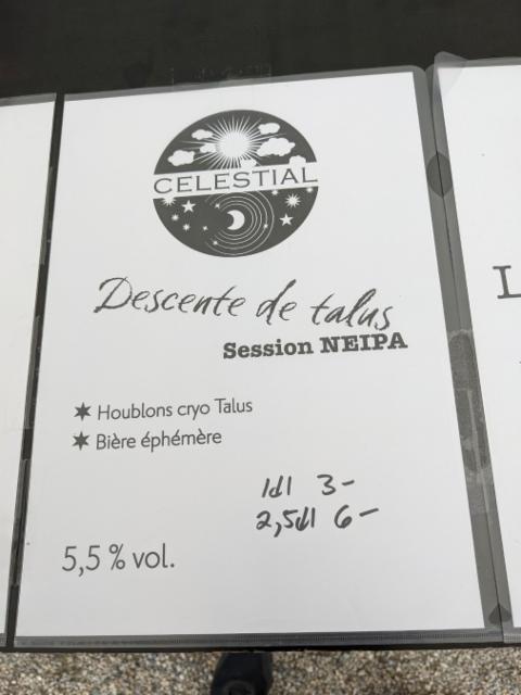 Descente de talus 5.5%, Celestial, Switzerland