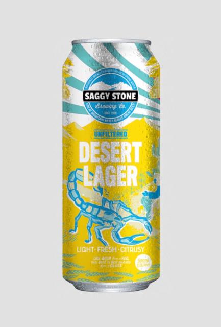 Desert Lager 4.0%, Saggy Stone Brewing Co., South Africa