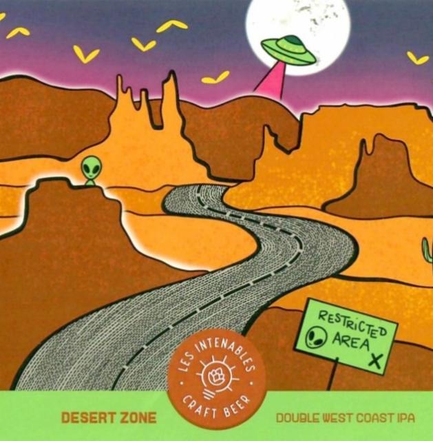 Desert Zone 8.2%, Les Intenables - Craft Beer, France