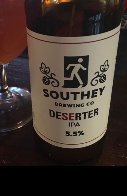 Deserter 5.5%, Southey Brewing Co., England