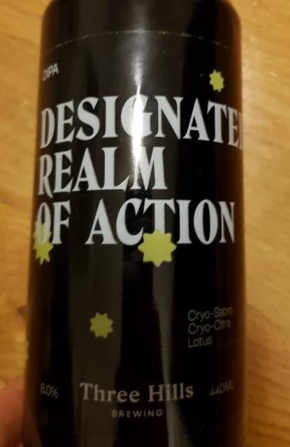 Designated Realm of Action 8.0%, Three Hills Brewing, England
