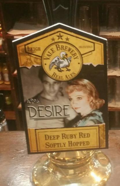 Desire 4.2%, Vale Brewery, England