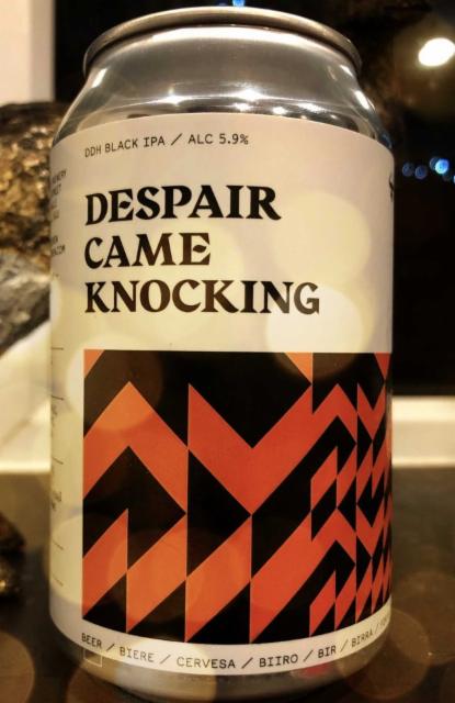 Despair Came Knocking 5.9%, Black Lodge Brewing, England