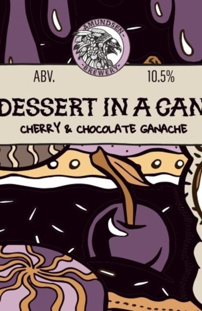 Dessert In A Can - Cherry & Chocolate Ganache 10.5%, Amundsen Bryggeri, Norway
