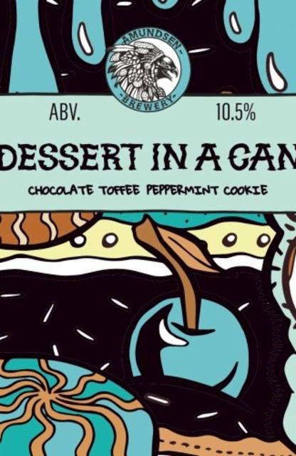 Dessert In A Can - Chocolate Toffee Peppermint Cookie 10.5%, Amundsen Bryggeri, Norway