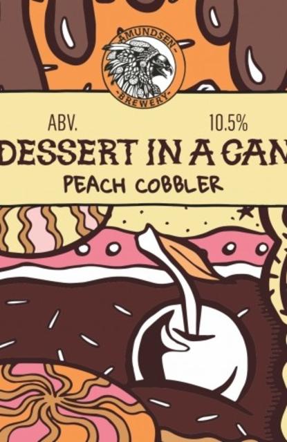 Dessert In A Can - Peach Cobbler 10.5%, Amundsen Bryggeri, Norway