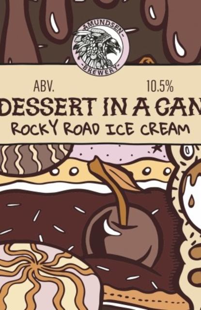 Dessert In A Can - Rocky Road Ice Cream 10.5%, Amundsen Bryggeri, Norway