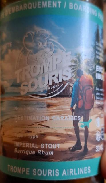 destination caraibes 10.4%, Brasserie De La Divatte (Trompe-Souris), France