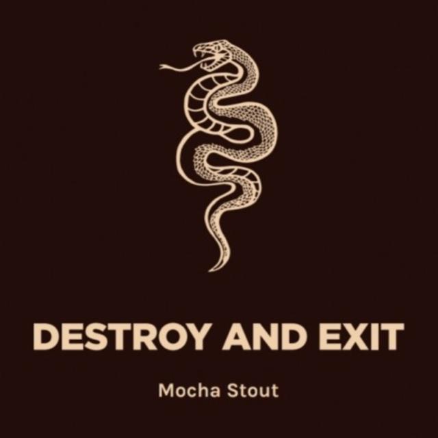 Destroy And Exit 7.0%, Pomona Island Brew Co, England