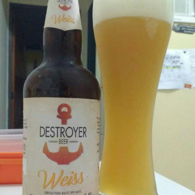 Destroyer Beer Weiss 5.4%, Destroyer Beer Cervejaria, Brazil