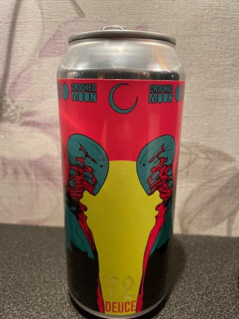 Deuce DIPA 8.2%, Crooked Moon Brewing, Sweden