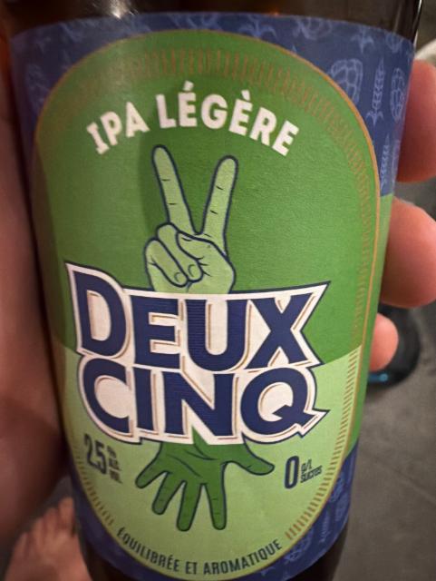 Deux cinq ipa, De Proefbrouwerij