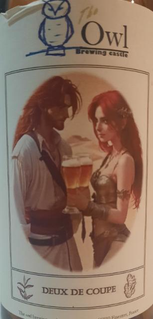 Deux De Coupe 3.9%, The Owl Brewing Castle, France
