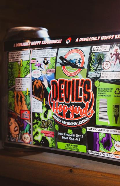 Devil's Hop-Yard 8.6%, Connecticut Valley Brewing, United States