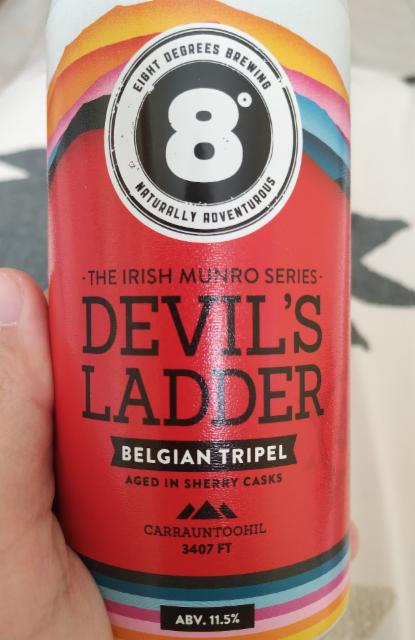 devil's ladder 11.5%, Eight Degrees Brewing, Ireland