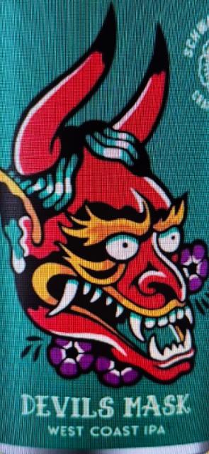 devils mask (Tattoo series 3/4) 6.8%, Schwarze Rose, Germany