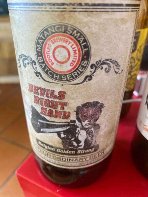 Devil's right hand, Bootleg Brewery