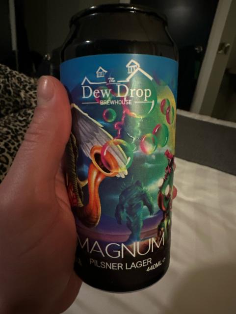 Dewdrop Magnum Pilsner 4.3%, Dew Drop Brewhouse, Ireland