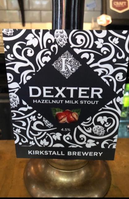 Dexter Hazelnut Milk Stout 4.5%, Kirkstall Brewery, England