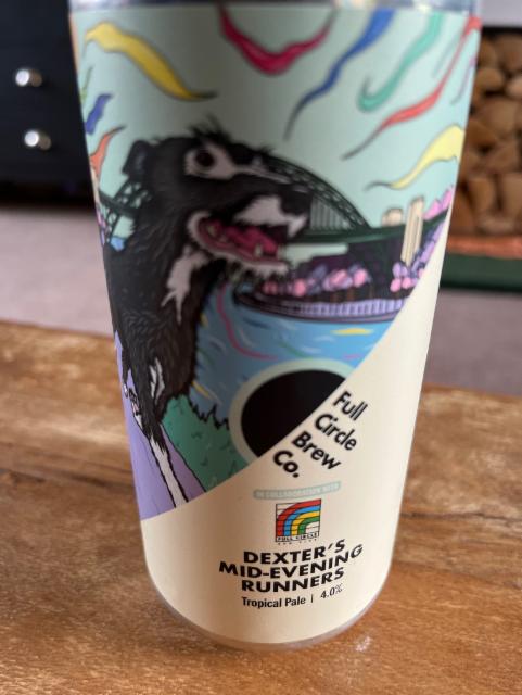 Dexters Mid-Evening Runners 4.0%, Full Circle Brew Co., England