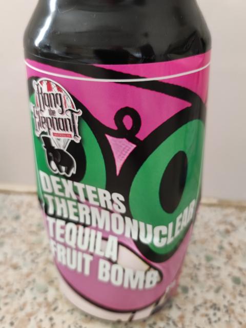 dexters thermonuclear tequila fruit bomb 8.0%, Bang The Elephant Brewing co, England