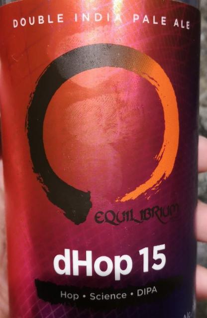 dHop 15 8.2%, Equilibrium Brewery, United States