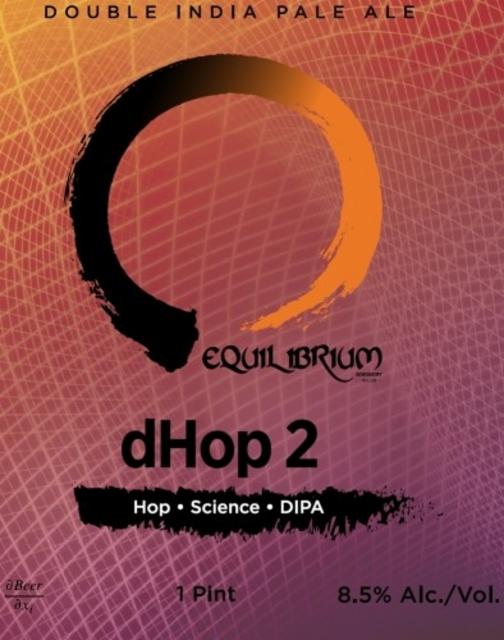 dHop2 8.5%, Equilibrium Brewery, United States