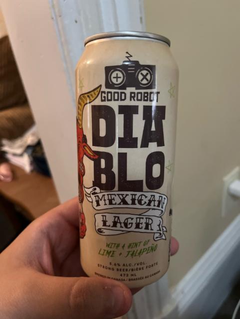 Dia Blo Mexican Lager, Good Robot Brewing Company