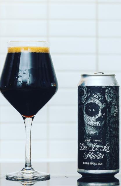 Dia De Los Muertos (Ghost 1042) 13.7%, Adroit Theory Brewing Company, United States