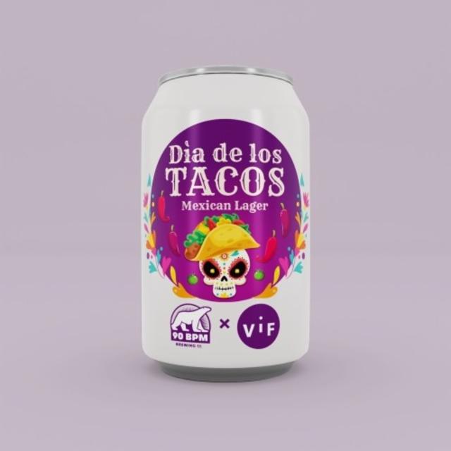Dia De Los Tacos 5.0%, 90 BPM Brewing Co., France