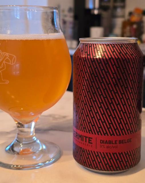 Diable belge 9.0%, Microbrasserie L'Hermite, Canada