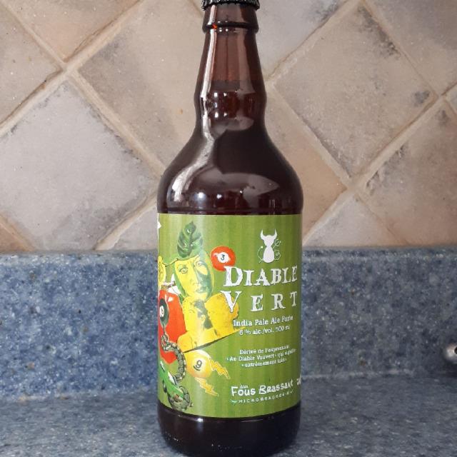 Diable vert 6.0%, Microbrasserie Aux Fous Brassant, Canada