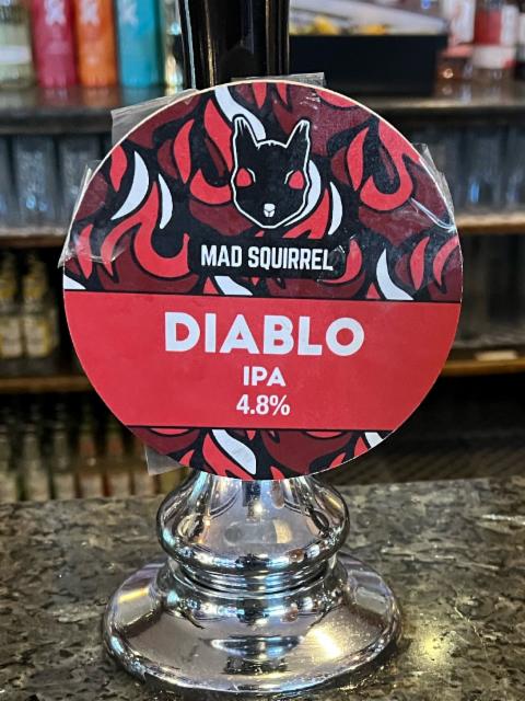 Diablo 4.8%, Mad Squirrel Brewing, England