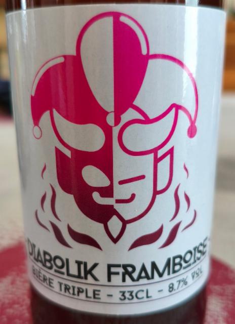 Diabolik Framboise 8.7%, Brasserie Diaoul, France