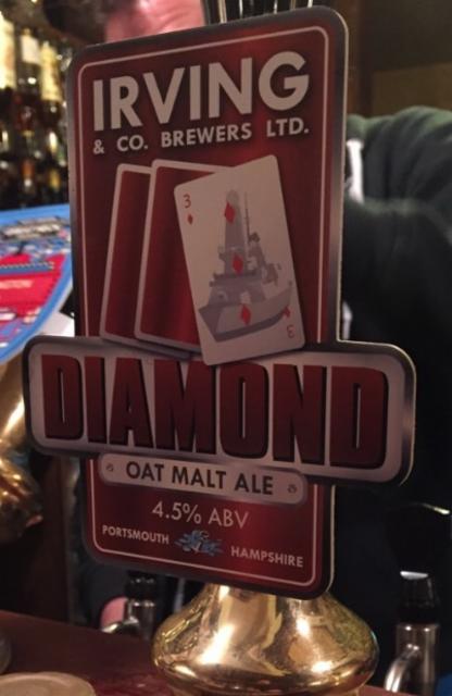 Diamond 4.5%, Irving & Co. Brewers Ltd., England