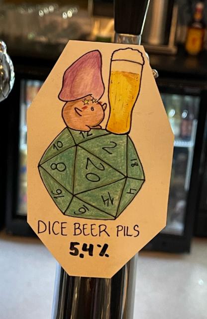 Dice Beer Pils 5.4%, Olarin Panimo, Finland